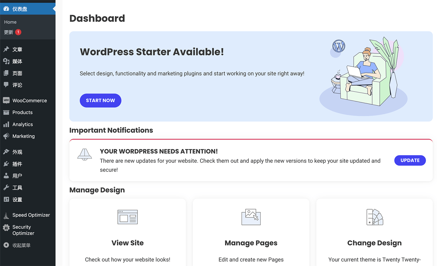 WordPress网站登录及后台相关操作：密码找回与语言切换-东山笔记