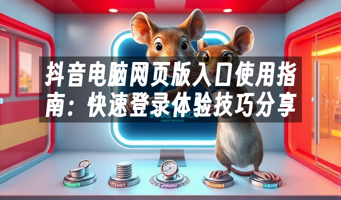 抖音电脑网页版入口使用指南，附快速登录及体验技巧-东山笔记