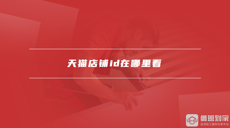 天猫店铺ID怎么找？这份指南帮你轻松搞定-东山笔记