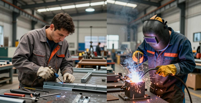 都说铆焊是一家，那铆工和焊工有区别吗？-铆焊老刘铆工焊工笔记