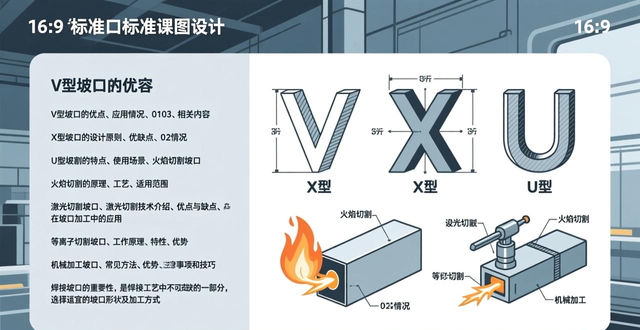 焊接坡口标准课件-铆焊老刘铆工焊工笔记