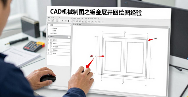 CAD机械制图之钣金展开图绘图经验-铆焊老刘铆工焊工笔记