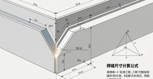 焊缝尺寸计算公式-铆焊老刘铆工焊工笔记