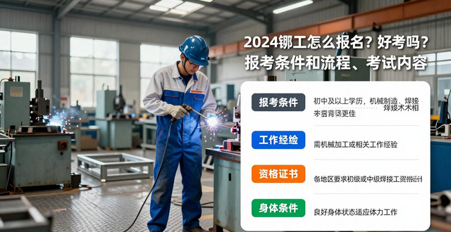 2024铆工怎么报名？好考吗？报考条件和流程、考试内容-铆焊老刘铆工焊工笔记