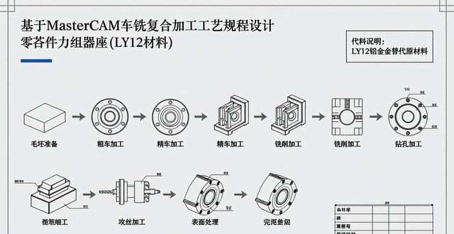 图片[2]-基于MasterCAM车铣复合加工工艺规程设计-铆焊老刘铆工焊工笔记