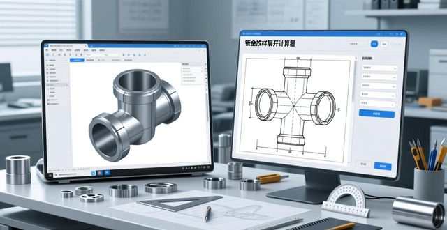 图片[2]-钣金放样展开计算器-铆焊老刘铆工焊工笔记