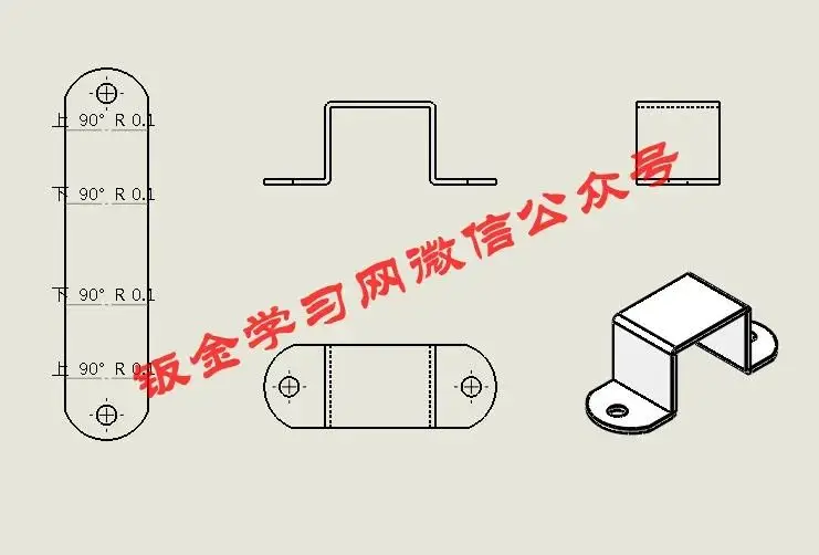 图片[13]-举例讲解SolidWorks制作钣金展开的过程-铆焊老刘铆工焊工笔记