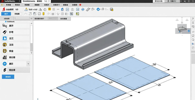 图片[17]-举例讲解SolidWorks制作钣金展开的过程-铆焊老刘铆工焊工笔记
