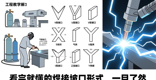 图片[5]-看完就懂的焊接坡口形式，一目了然-铆焊老刘铆工焊工笔记