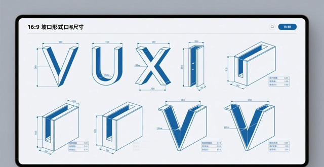 焊接坡口形式与尺寸进行讲解-铆焊老刘铆工焊工笔记