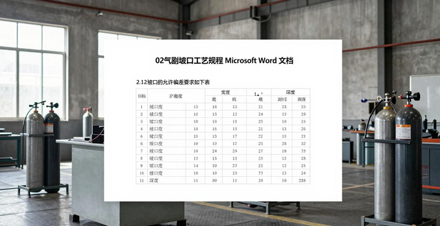 图片[3]-02气割坡口工艺规程 Microsoft Word 文档-铆焊老刘铆工焊工笔记