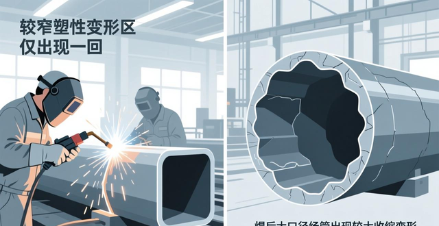 大口径方管的接焊坡口加工-铆焊老刘铆工焊工笔记