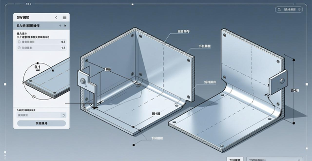 SW钣金拆图 下料展开,完美呈现!-铆焊老刘铆工焊工笔记