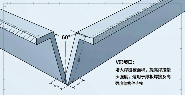 常用焊接坡口形式及其应用特点详解-铆焊老刘铆工焊工笔记
