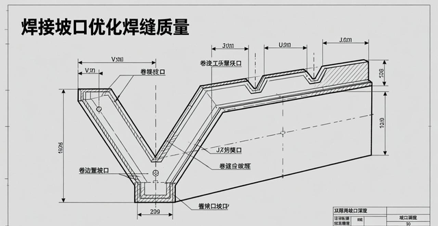 图片[4]-常用焊接坡口形式及其应用特点详解-铆焊老刘铆工焊工笔记