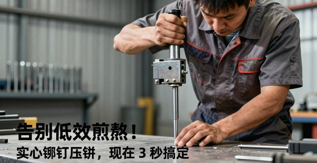 告别低效煎熬！实心铆钉压铆，现在 3 秒搞定-铆焊老刘铆工焊工笔记