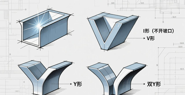 焊接坡口形式及尺寸解析「焊接基础篇」-铆焊老刘铆工焊工笔记