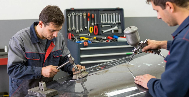 喷漆钣金工具使用时有哪些保养要点?-铆焊老刘铆工焊工笔记