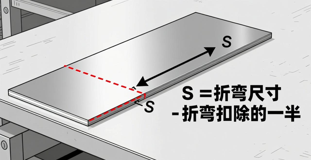 图片[8]-干货，详细讲解3种折弯角度展开的算法！建议收藏！-铆焊老刘铆工焊工笔记