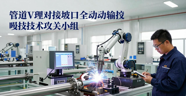 全自动焊接技术_焊接管坡口_V型对接坡口全自动焊接技术
