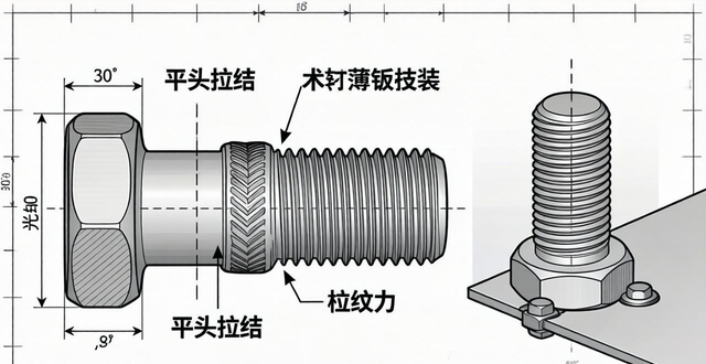 拉铆螺母的安装方式-铆焊老刘铆工焊工笔记