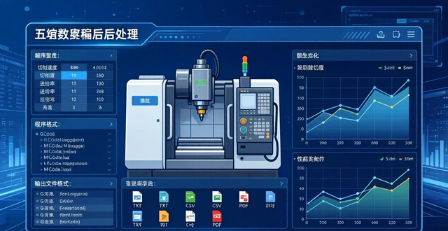 五轴加工中心后置处理 用户自定义功能 数控加工时间计算_五轴加工后处理配置