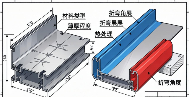 ​钣金折弯展开快速计算方法-铆焊老刘铆工焊工笔记