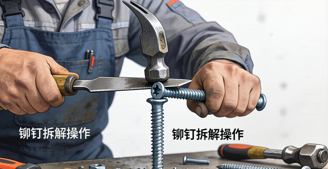 铆钉怎么拆？铆钉种类用途都有哪些？-铆焊老刘铆工焊工笔记