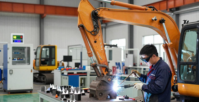 挖机大臂焊接坡口设计的核心意义-铆焊老刘铆工焊工笔记