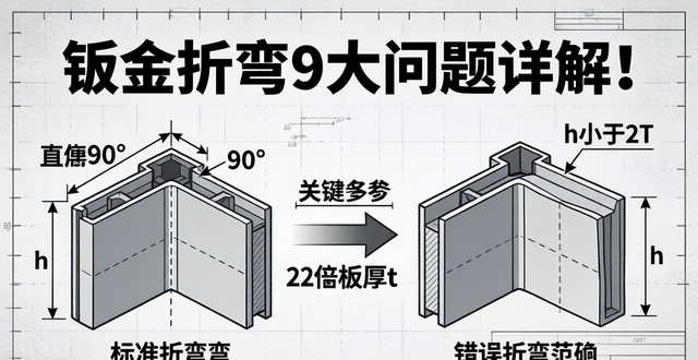 钣金折弯9大问题详解！-铆焊老刘铆工焊工笔记