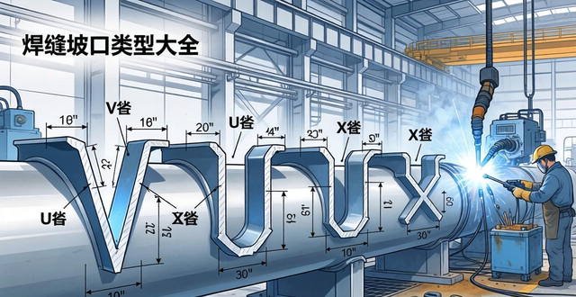 V形坡口焊缝_I形坡口焊缝_管道焊接坡口方法