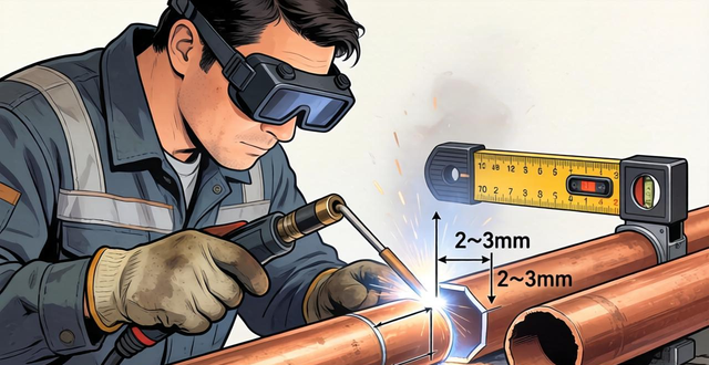 铜管对口焊接坡口角度要求_水管坡口焊接技术_铜管对口焊接间隙标准