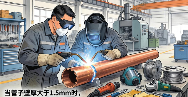 更多“铜管对口焊接时必须坡口，坡口角度为（），对口间隙应为2～3m…”相关的问题-铆焊老刘铆工焊工笔记