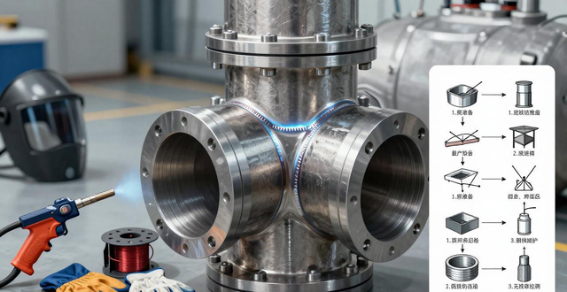 容器接管焊接工艺_容器接管焊接坡口形式_坡口接管焊接