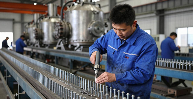 锅炉手持压铆枪实心铆钉_手动冲铆工具怎么用_锅炉生产维修铆接工艺升级