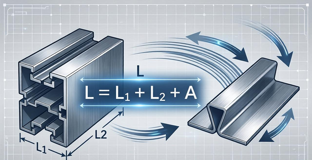 揭秘钣金折弯算法：掌握展开尺寸的方法-铆焊老刘铆工焊工笔记