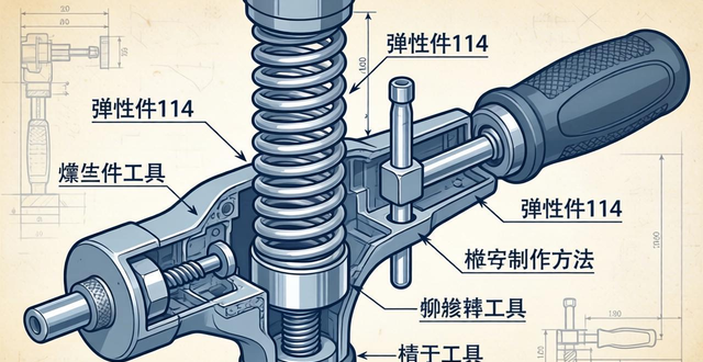 压铆工具设计_手动压铆工具拆解_压铆工具铆钉分裂均匀