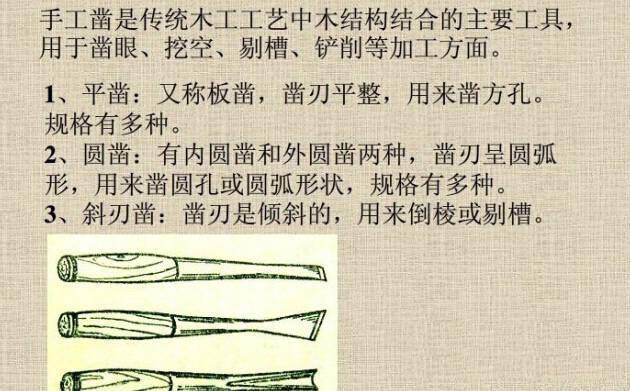 中国传统木工工具_木匠工具及用法_木匠刻铆工具