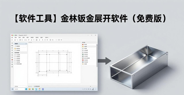 【软件工具】金林钣金展开软件（免费版）-铆焊老刘铆工焊工笔记