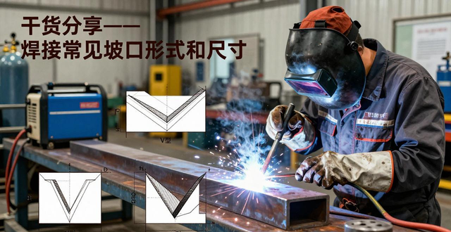 常见焊接坡口类型及应用_焊接高度 坡口尺寸_焊接坡口形式尺寸参数