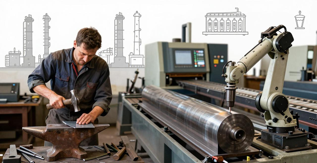 钣金圆筒工艺-铆焊老刘铆工焊工笔记