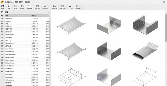 平面钣金展开_SolidWorks钣金展开图绘制技巧_SolidWorks钣金建模效率提升方法