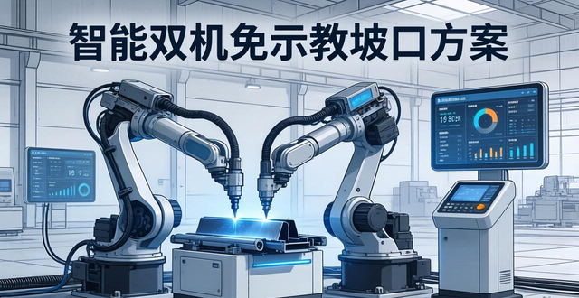 激光焊接坡口切割_机器人坡口切割_免示教坡口切割方案