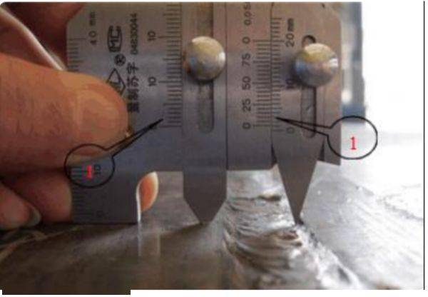 测量焊缝高度_焊接尺测量坡口_测量咬边深度