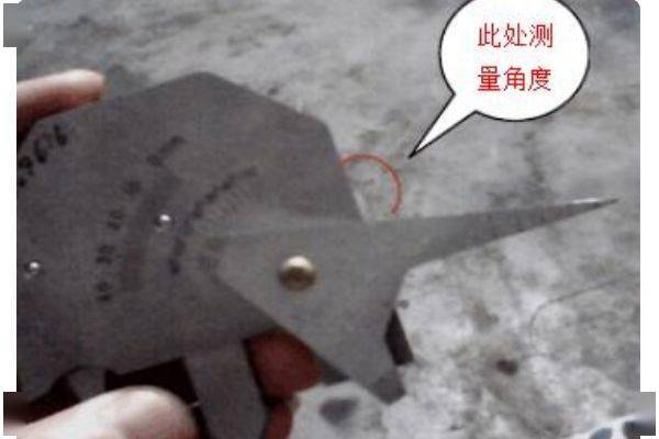 焊接尺测量坡口_测量焊缝高度_测量咬边深度