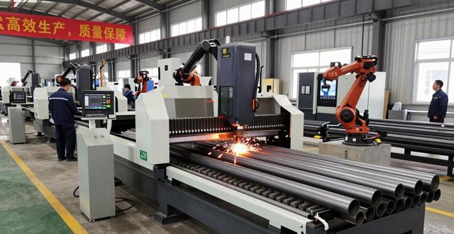 坡口激光切管机_高精度管材切割设备_激光焊接坡口切割