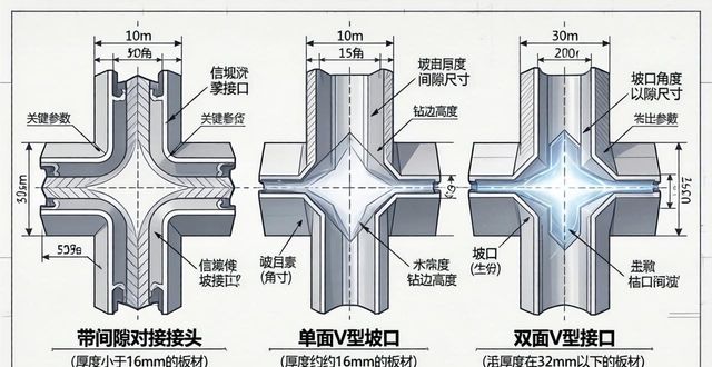 焊接坡口选择_对接坡口焊接顺序_焊接变形控制方法