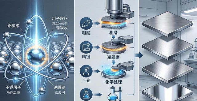 不锈钢表面抛光过程_微观几何结构改变_不锈钢加工表面抛光工艺