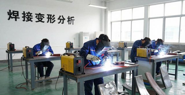 焊接试件的反变形产生原因及防止措施！-铆焊老刘铆工焊工笔记