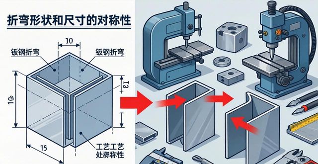 折弯工序禁忌_钣金件设计工艺分析_钣金展开注意要求